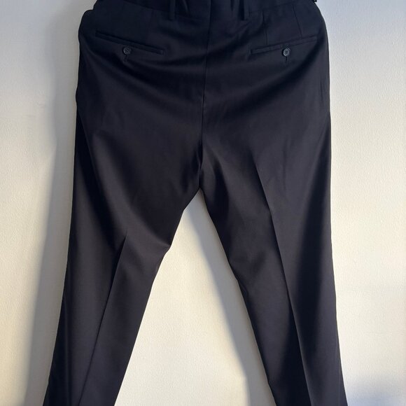 $1700 Samuelsohn Harry Rosen Dark Navy Wool Suit -42. Pants 36-37 - Picture 15 of 16